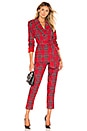 view 5 of 5 The Ruth Jacket in Red Plaid