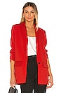 view 1 of 4 The Fleur Blazer in Scarlet Red
