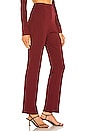 view 2 of 4 The Ruby Pant in Red Wine