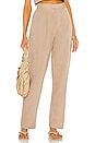 view 1 of 4 The Alaina Pant in Mocha Beige