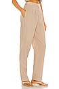 view 2 of 4 The Alaina Pant in Mocha Beige