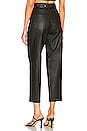 view 3 of 4 Trae Leather Pant in Black