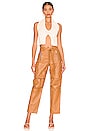 view 4 of 4 FLO パンツ in Camel