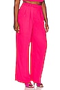 view 4 of 8 Alise Trouser in Fuchsia Pink