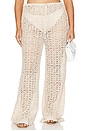 view 2 of 6 By Marianna Remy Pant in Natural Beige