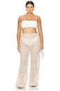 view 6 of 6 By Marianna Remy Pant in Natural Beige