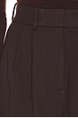 view 11 of 11 by Marianna The High Waist Trouser in Dark Brown