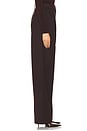 view 5 of 11 by Marianna The High Waist Trouser in Dark Brown