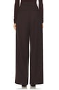 view 7 of 11 by Marianna The High Waist Trouser in Dark Brown