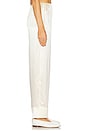 view 5 of 11 by Marianna Tay Silk Pajama Pant in Beige