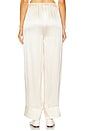 view 7 of 11 by Marianna Tay Silk Pajama Pant in Beige