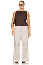 view 10 of 11 by Marianna Maricel Pant in Taupe