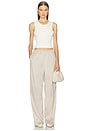 view 9 of 11 by Marianna Maricel Pant in Taupe
