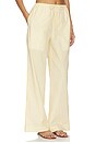 view 2 of 6 PANTALON MICAH in Yellow Stripe