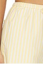 view 6 of 6 PANTALON MICAH in Yellow Stripe