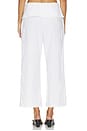 view 4 of 6 Marithe Pant in White