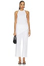 view 5 of 6 Marithe Pant in White