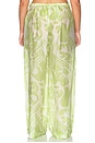 view 8 of 11 Nyra Pant in Green Riviera Abstract