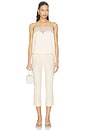 view 5 of 6 PANTALON MARCELA in Butter Yellow