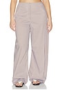 view 2 of 12 Freya Pant in Brown & Blue Stripe