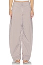 view 4 of 12 Freya Pant in Brown & Blue Stripe
