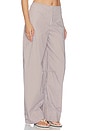 view 6 of 12 Freya Pant in Brown & Blue Stripe