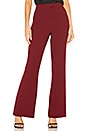 view 1 of 4 Harmony Flared Pants in Wine