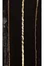 view 5 of 5 The Fallon Pant in Black & Gold Stripe