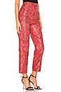 view 2 of 4 The Serpent Leather Pant in Snake