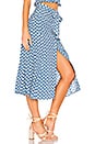 view 2 of 4 FALDA MIDI ANDRES in Blue Dot