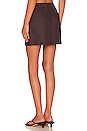 view 3 of 4 Comilly Mini Skirt in Carob