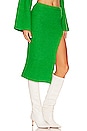 view 2 of 4 Sachiye Knit Midi Skirt in Green