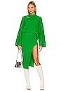 view 4 of 4 Sachiye Knit Midi Skirt in Green