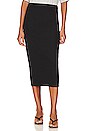 view 1 of 4 The Suiting Midi Skirt in Black