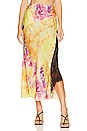 view 1 of 4 Emilia Skirt in Multi Vesper Tie Dye