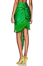 view 3 of 4 Stevie Mini Skirt in Jewel Green