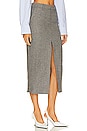 view 2 of 4 x Marianna Kit Tweed Midi Skirt in Grey Tweed