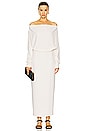 view 5 of 6 by Marianna Katia Maxi Skirt in Ivory