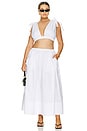 view 6 of 6 by Marianna Arman Midi Skirt in White