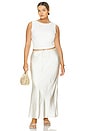 view 6 of 6 by Marianna Etienne Midi Skirt in Ivory