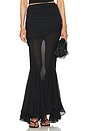 view 1 of 6 by Marianna Margaux Maxi Skirt in Black