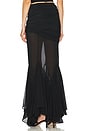 view 4 of 6 by Marianna Margaux Maxi Skirt in Black