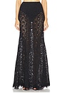 view 1 of 11 by Marianna Zelie Maxi Skirt in Black