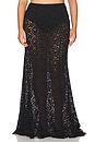 view 2 of 11 by Marianna Zelie Maxi Skirt in Black