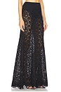 view 3 of 11 by Marianna Zelie Maxi Skirt in Black