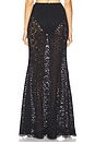 view 7 of 11 by Marianna Zelie Maxi Skirt in Black