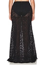 view 8 of 11 by Marianna Zelie Maxi Skirt in Black