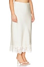 view 4 of 11 by Marianna Adira Midi Skirt in Ivory