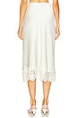 view 7 of 11 by Marianna Adira Midi Skirt in Ivory