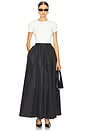 view 9 of 11 by Marianna Raelyn Maxi Skirt in Black